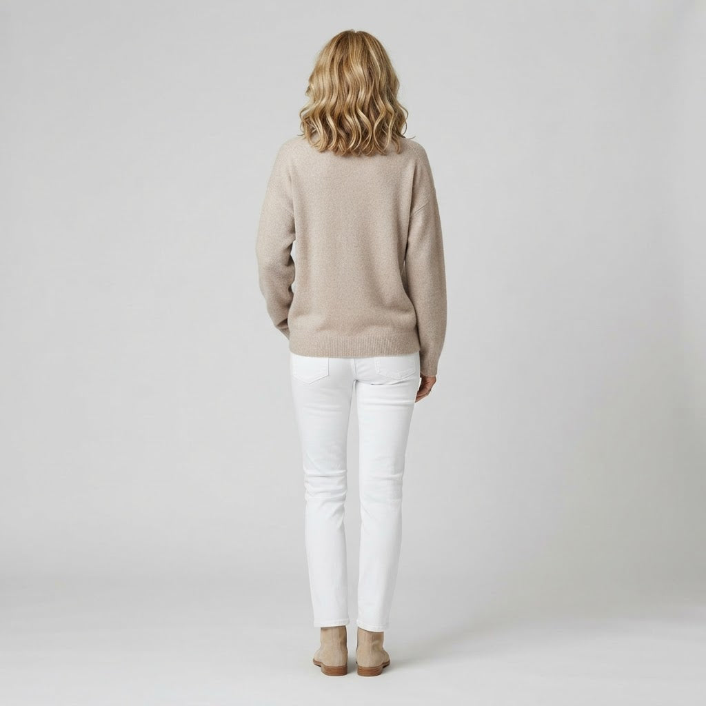 Pullover | Damen-Passform mit V-Ausschnitt