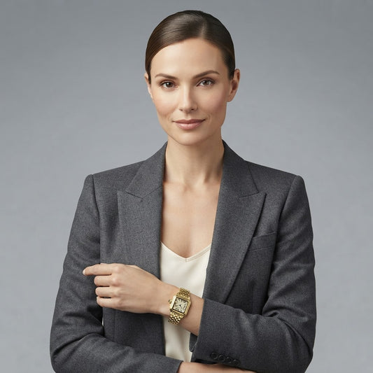 Arlette | Quadratische Damenuhr mit Armband