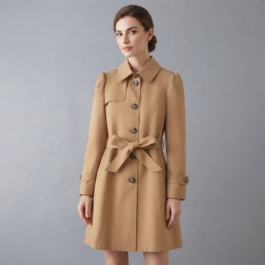 Carenza | Figurbetonter Trenchcoat für Damen