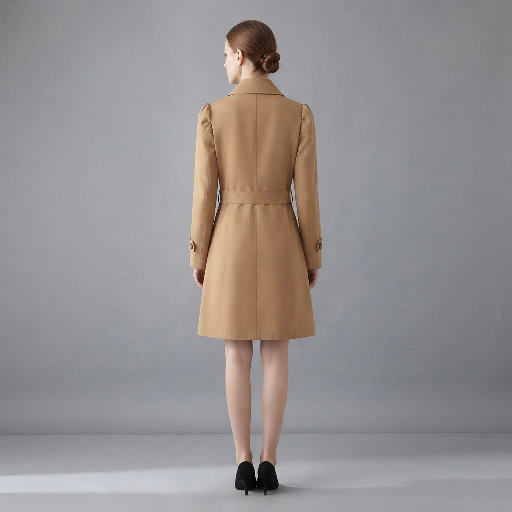 Carenza | Figurbetonter Trenchcoat für Damen