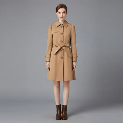 Carenza | Figurbetonter Trenchcoat für Damen