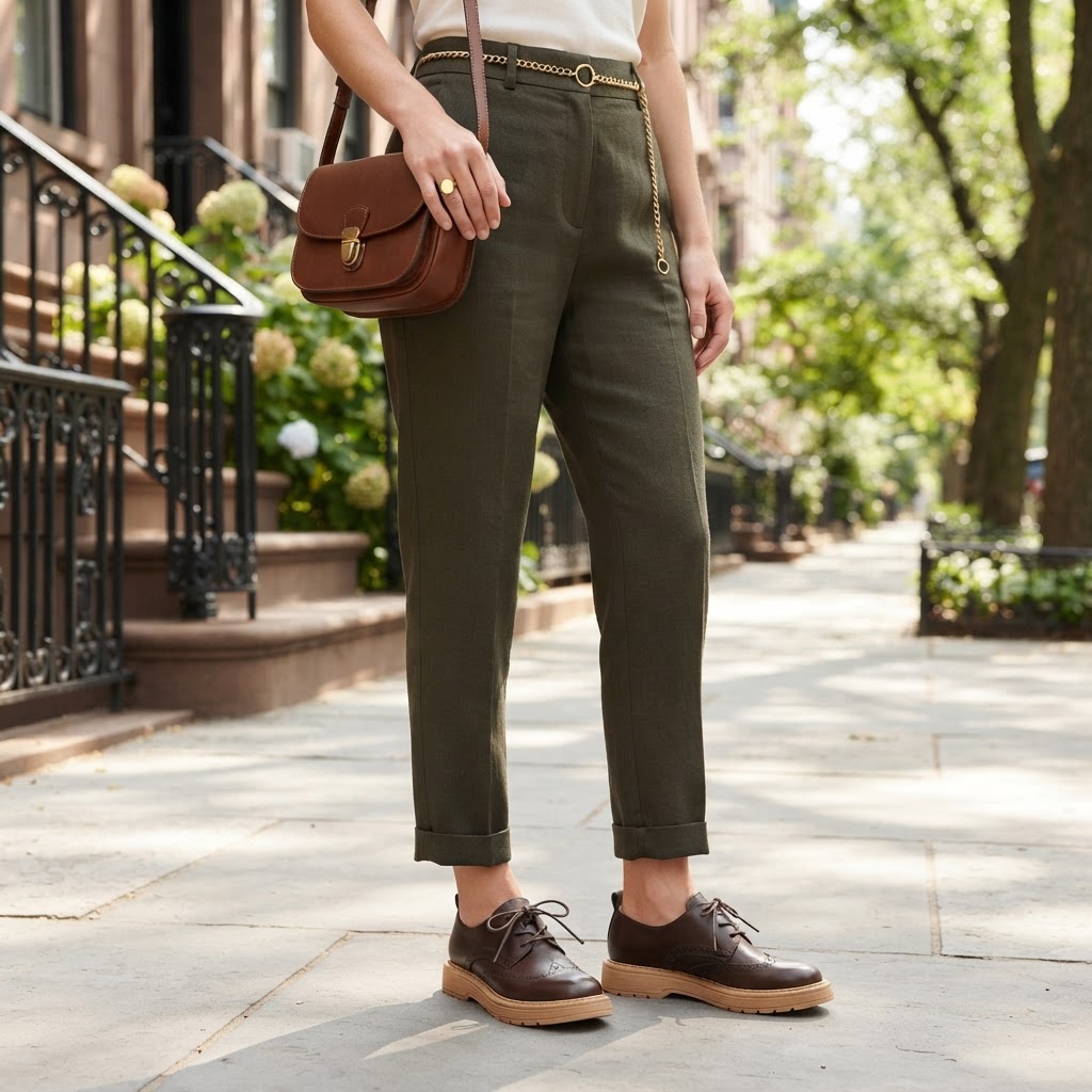 Dakota | Retro-Schnürschuh im Oxford-Stil für Damen
