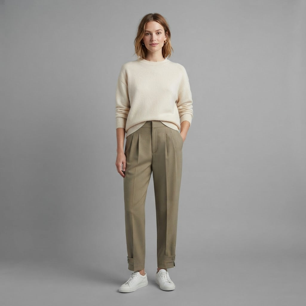 Hosen mit hoher Taille | Damenhosen