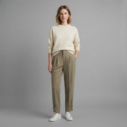 Hosen mit hoher Taille | Damenhosen