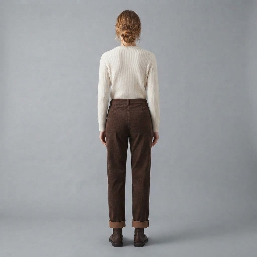 Damenhosen mit hoher Taille | Hosen