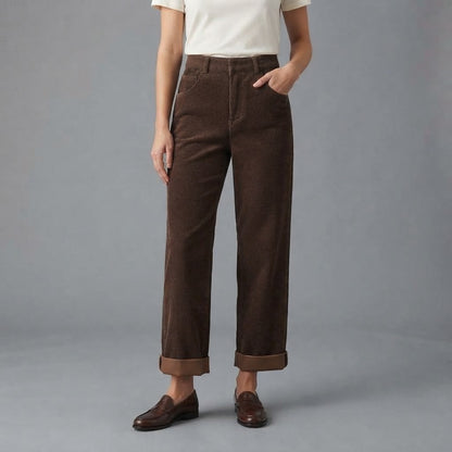 Damenhosen mit hoher Taille | Hosen