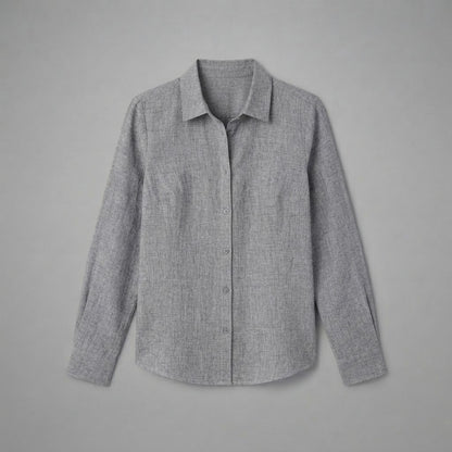 Klassische Damenbluse mit Knopfleiste | Stilvolle Bluse