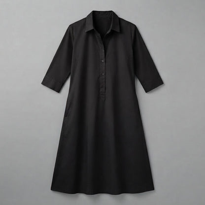 Langes Hemdkleid für Damen