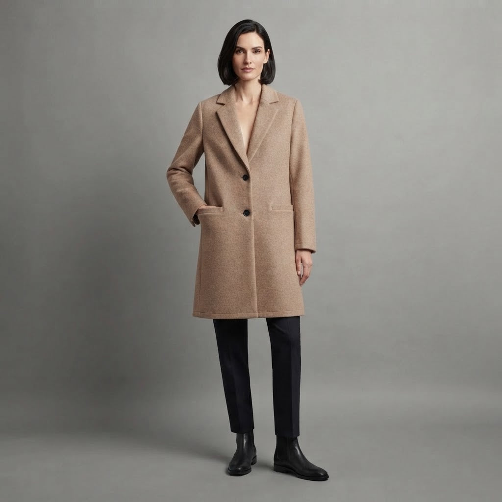 Langer Damen-Trenchcoat | Stilvolle Oberbekleidung