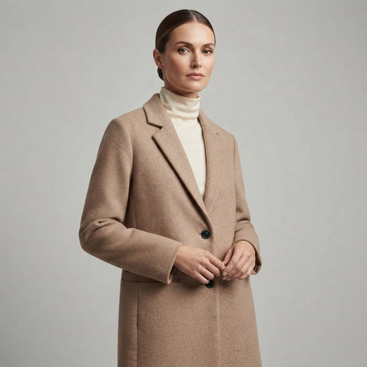Langer Damen-Trenchcoat | Stilvolle Oberbekleidung