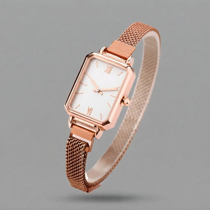 Selena | Quadratisches Uhrenarmband für Damen