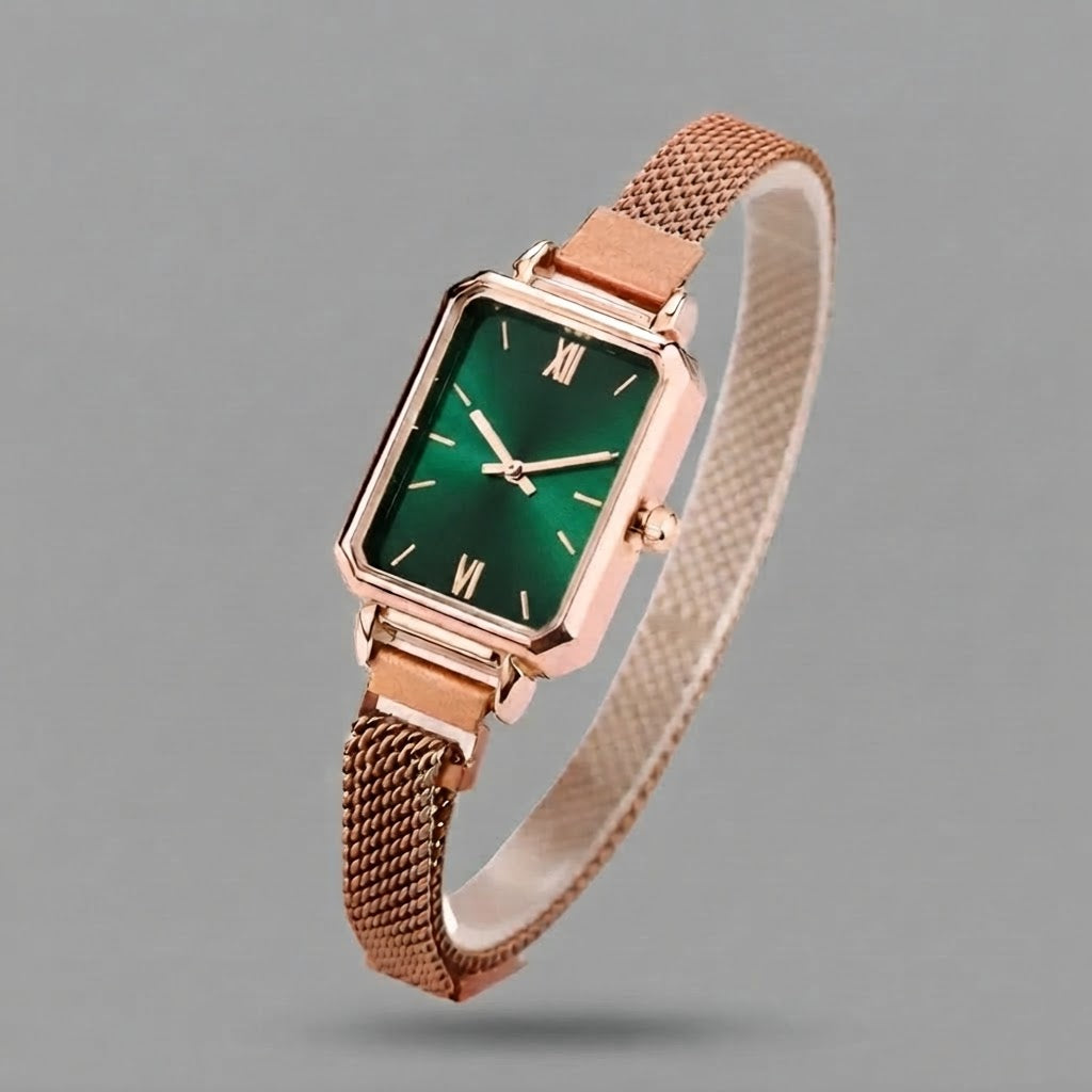 Selena | Quadratisches Uhrenarmband für Damen