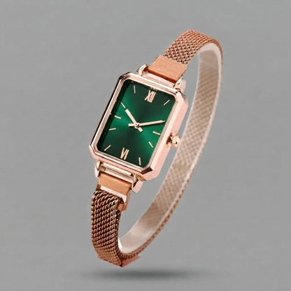 Selena | Quadratisches Uhrenarmband für Damen