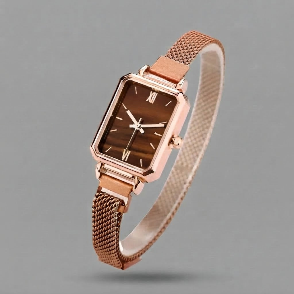 Selena | Quadratisches Uhrenarmband für Damen